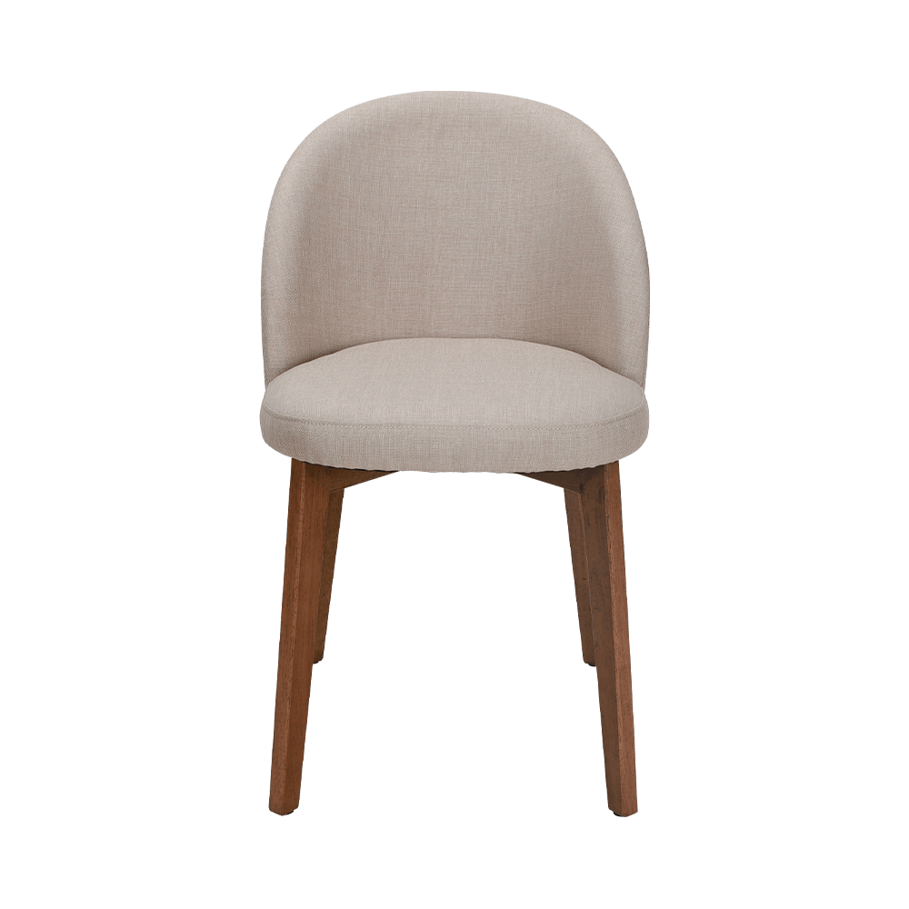 كرسي الطعام الخشبي الصلب بدون سلاح